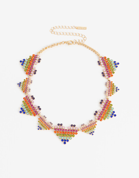 Chokers Color Choker Corazones Multicolor - Combinacion Multicolor