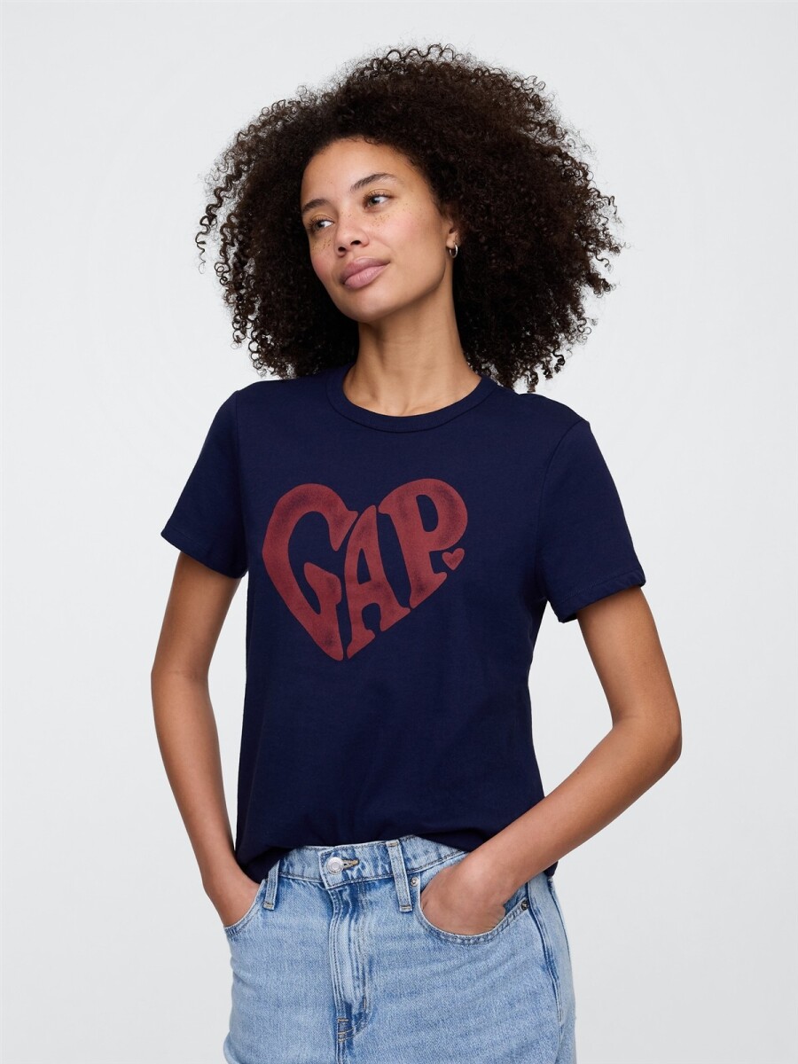 Remera Gráfico Mujer - Navy Uniform 
