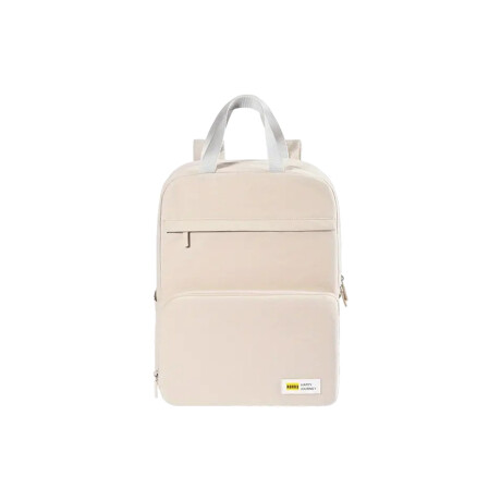 Mochila De Tela Plegable Beige