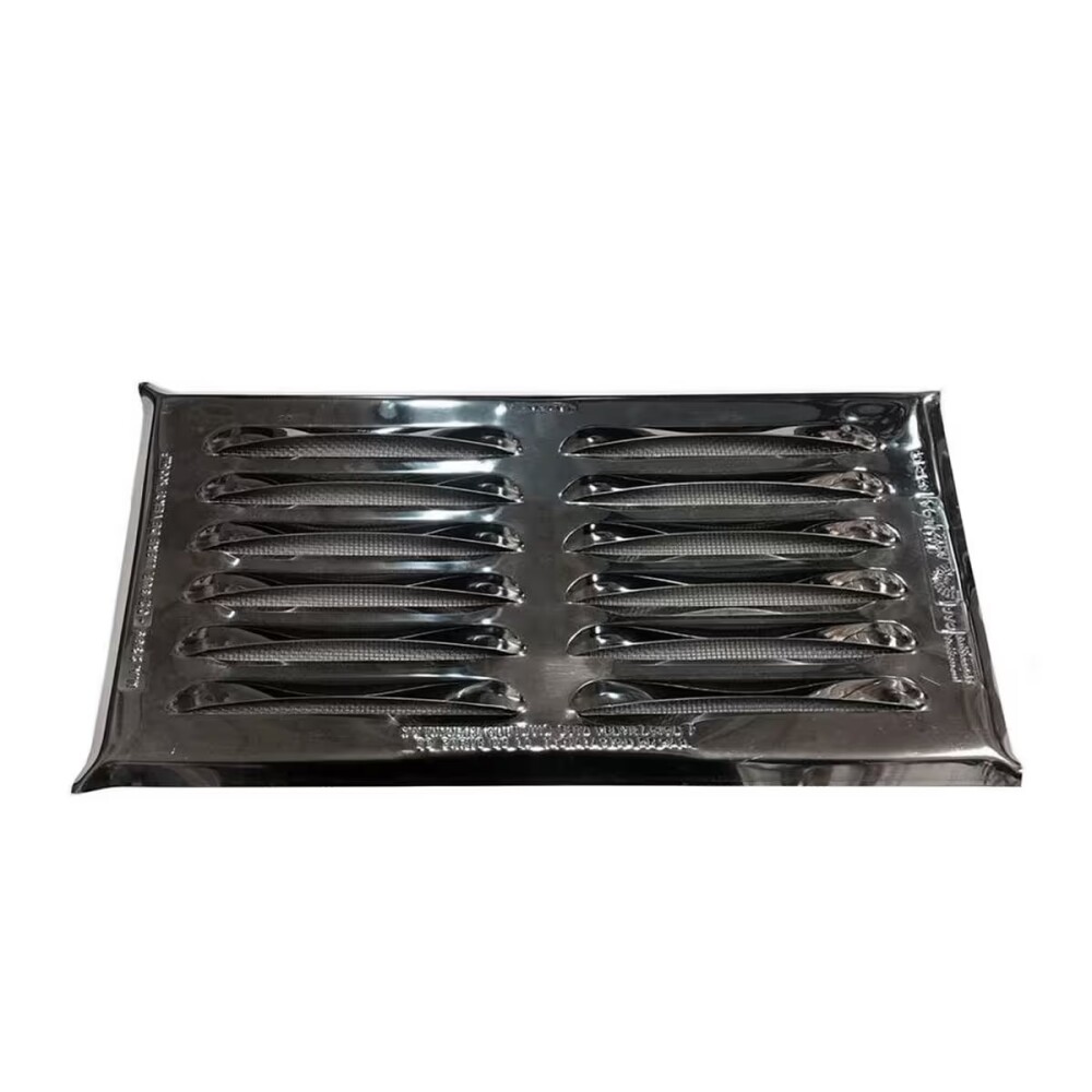 Rejilla ventilación acero inoxidable 15x30cm Rejilla Ventilación Acero Inoxidable 15x30cm