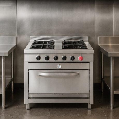 Cocina de 4 Hornallas y Horno a Gas Cocina de 4 Hornallas y Horno a Gas