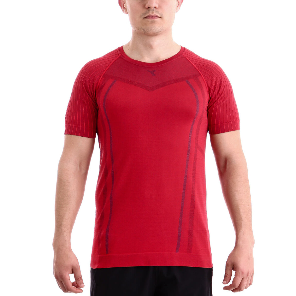 Diadora T1 2nd Skin Ss T-shirt - Rojo 