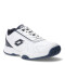 Championes de Mujer Lotto Tennis d/cuero Wns Blanco - Azul Marino
