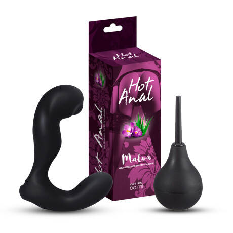 Estimulador Próstata Svakom + Ducha Anal + Gel Hot Anal Estimulador Próstata Svakom + Ducha Anal + Gel Hot Anal