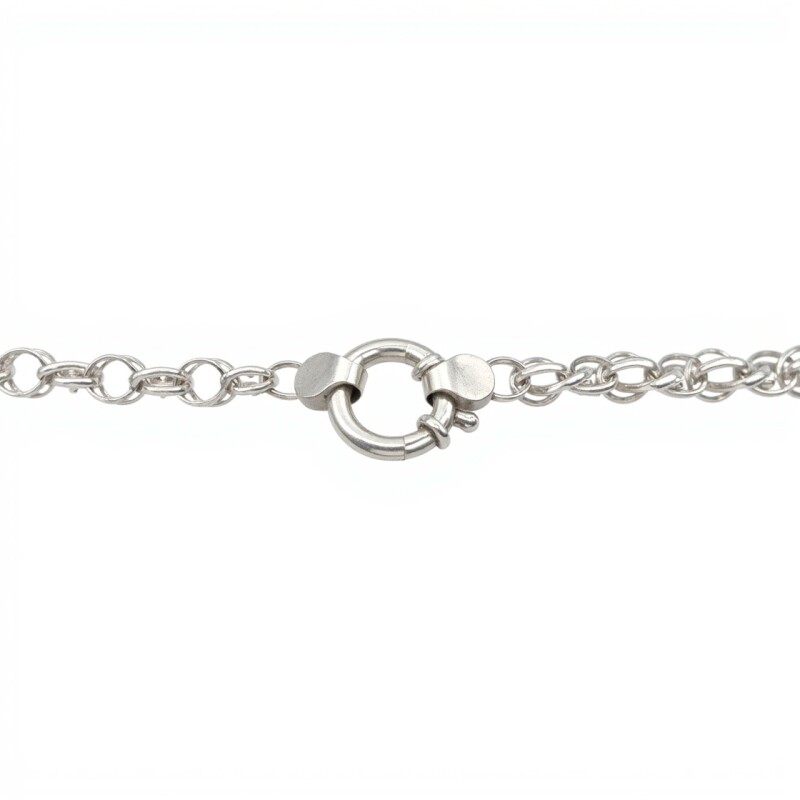 Cadena Rolo doble- Plata 925 - Sin Piedra - CD3265 sinpiedra