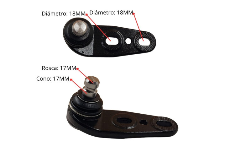 Rotula Del Volks Parati/Gol Iv/Gol Iii/Saveiro 99-25 Der/Izq Rotula Del Volks Parati/Gol Iv/Gol Iii/Saveiro 99-25 Der/Izq
