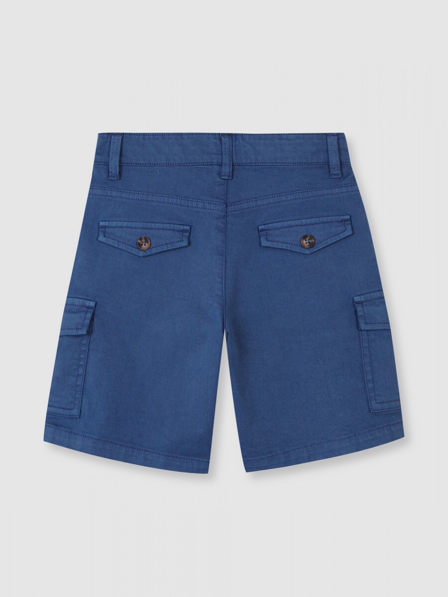 Pantalon Corto Cargo Piedra