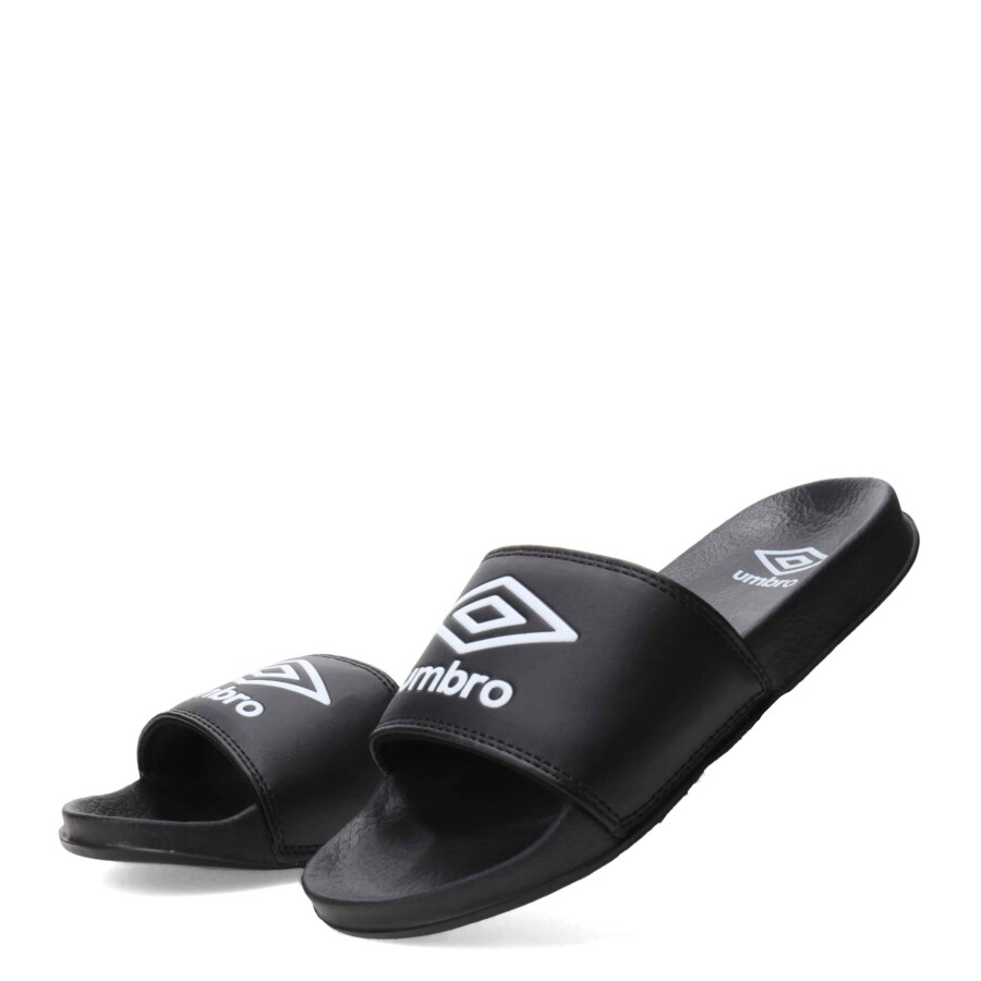 Chanclas de Niños Umbro Locker Room Negro - Blanco