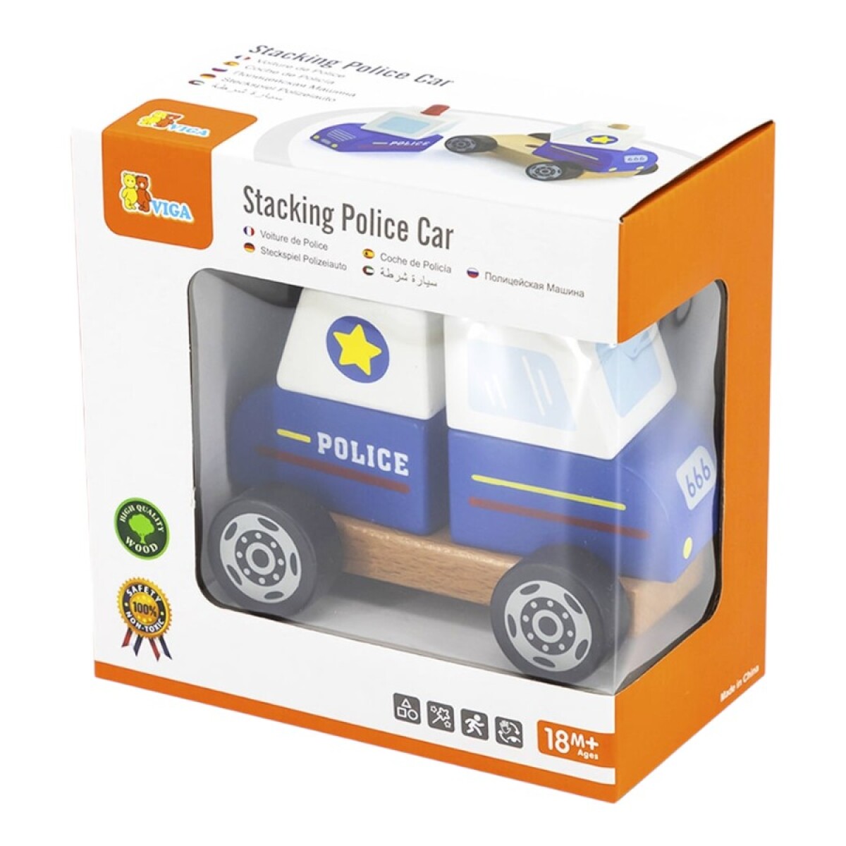 Puzzle Auto Policía Viga 