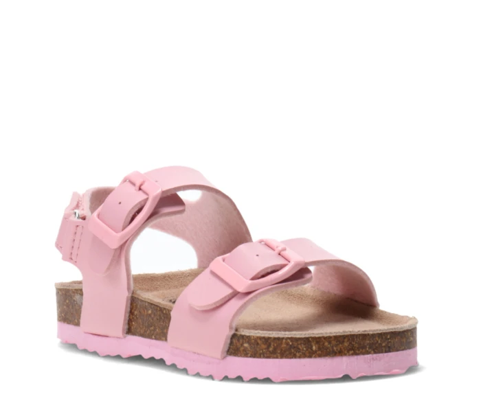 Sandalia BUCKY con hebillas y velcro Pink