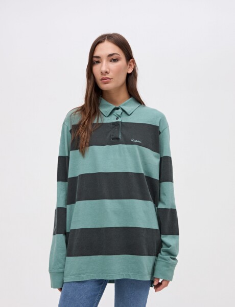 Remera polo New chicago Verde