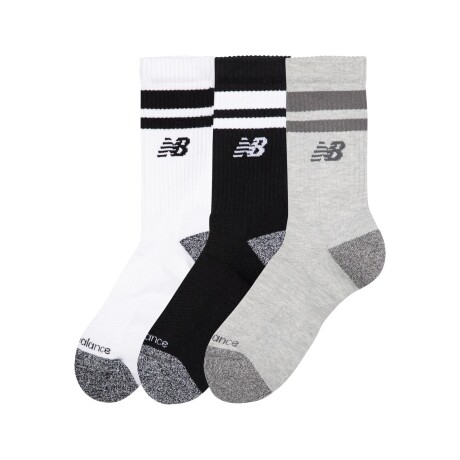 Medias New Balance Unisex - Striped Crew Socks - LAS35210AS PRINT/PATTERN/MISC