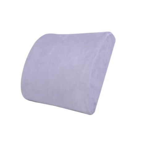 Almohada De Viaje Lumbar Cintura/ Espalda /silla Con Memoria Gris