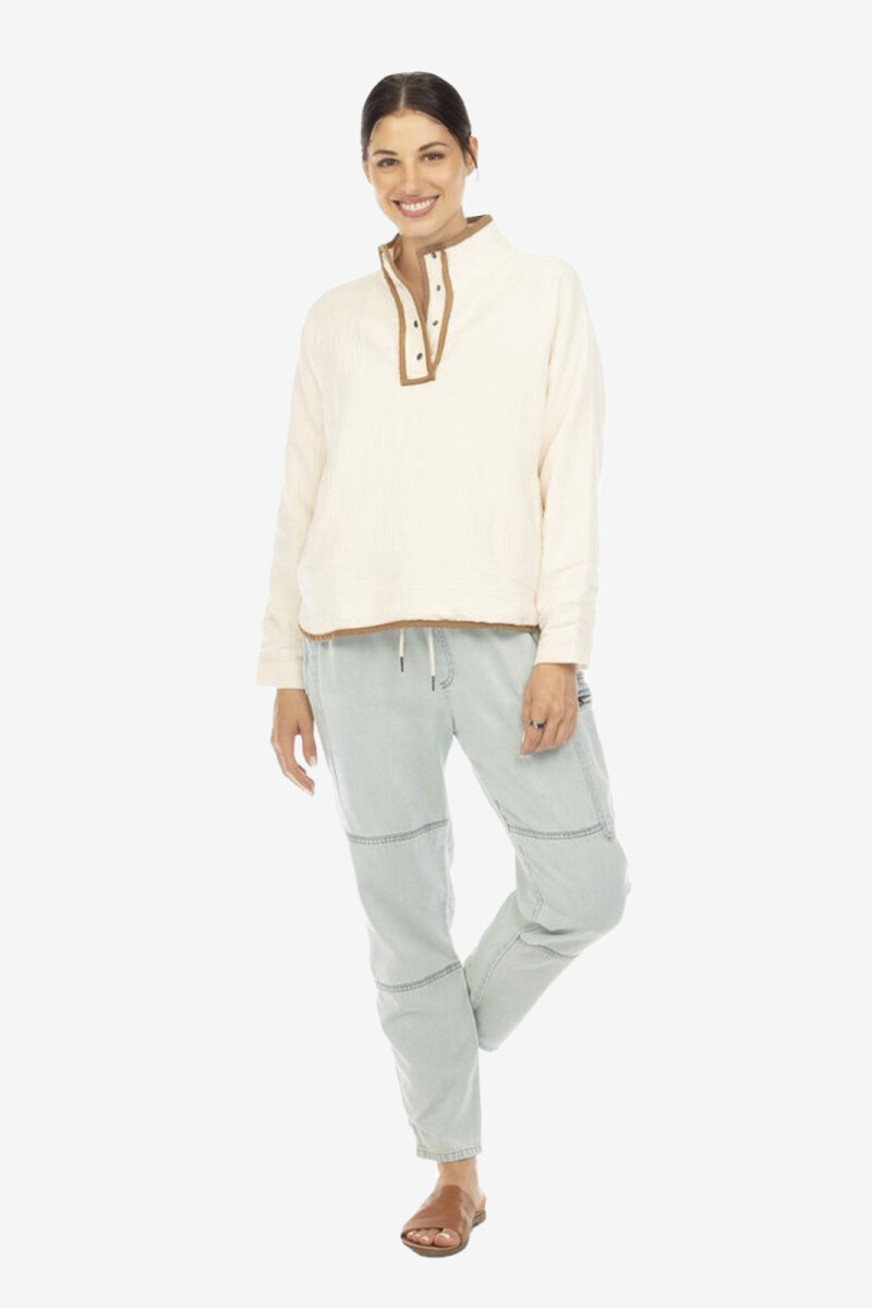 BLUSA STITCH Natural