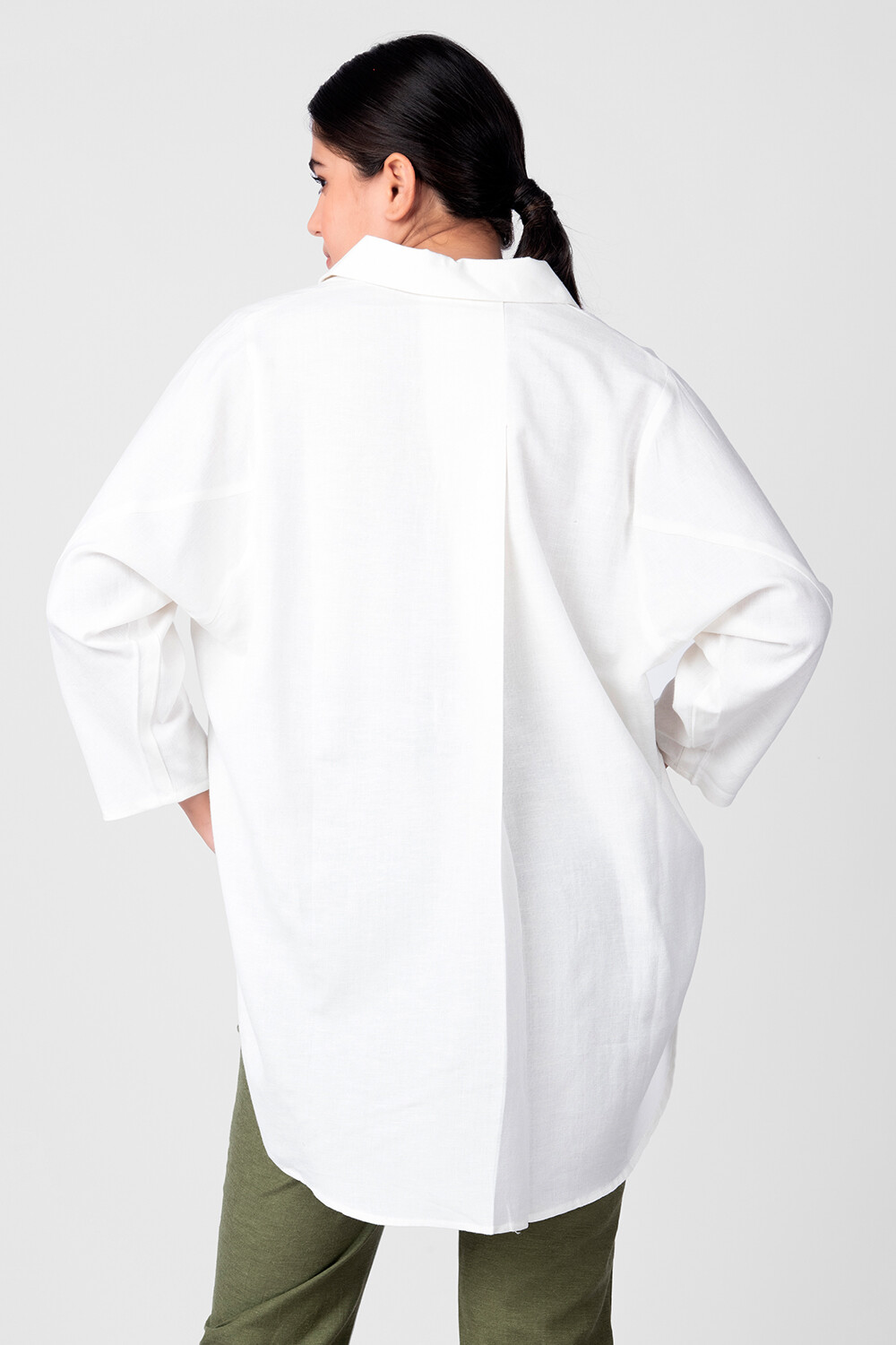 Camisa Sangiuliano Marfil / Off White