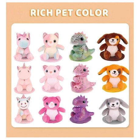 PELUCHE CON IMAN GATITO FUCSIA DR5134 FUCSIA