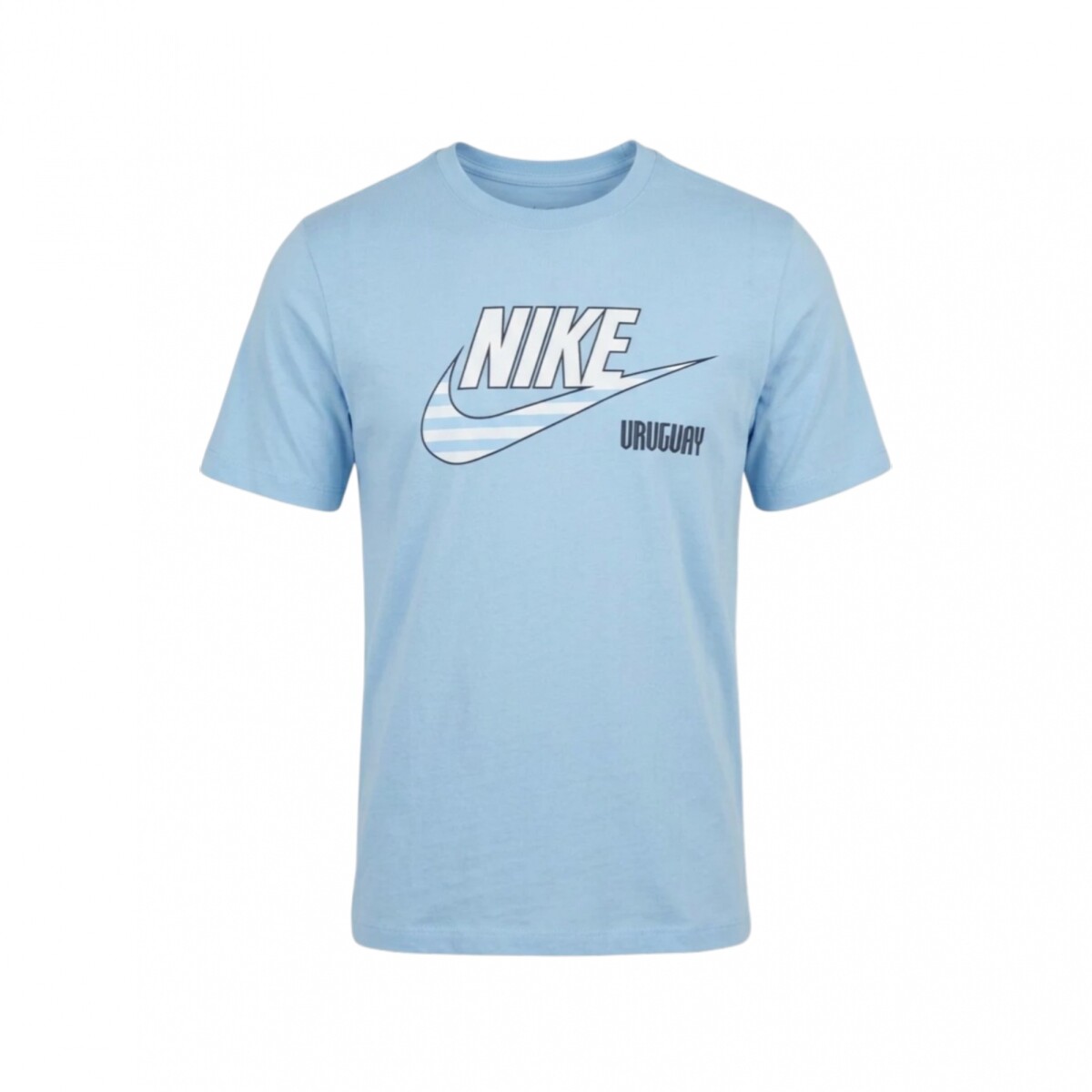 Remera AUF Nike Futura - Light Blue - Light Blue 