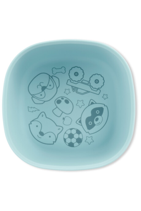 Bowl de silicona, azul Bowl de silicona, azul