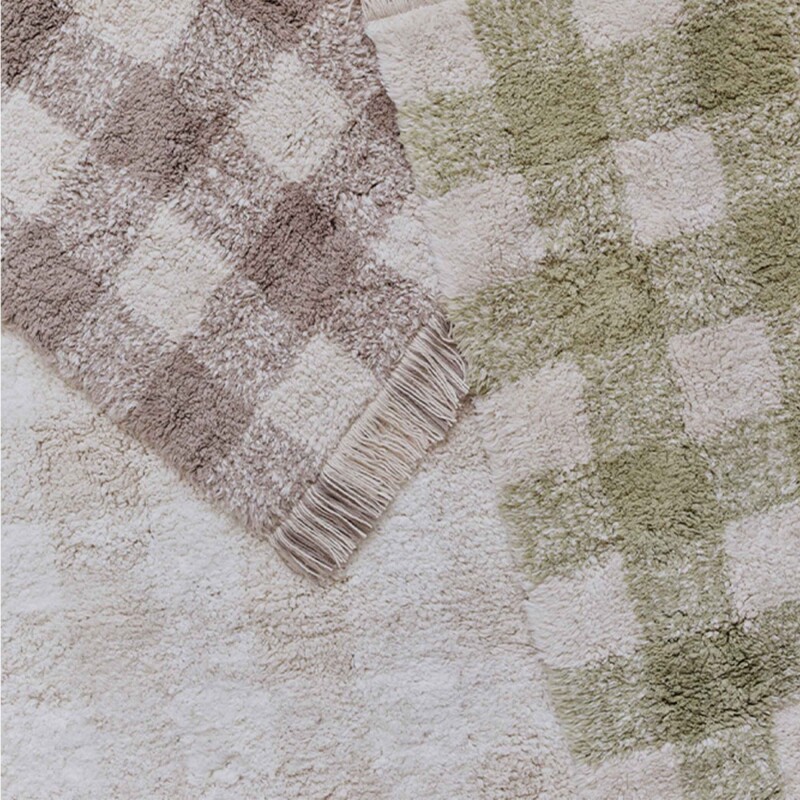 Alfombra Vichy Ivory XS