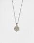 Cadena Corta con Dije Premium Gold Collar De Acero Inoxidable - Plateado