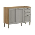 ARMARIO BAJO MESADA 1.20 MT 2 PUERTAS 3 CAJONES - ROYAL CAPUCCINO/NORDICO ARMARIO BAJO MESADA 1.20 MT 2 PUERTAS 3 CAJONES - ROYAL CAPUCCINO/NORDICO