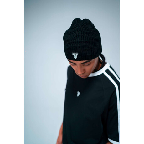 Gorra Tiffosi Lana Panal Unisex negro