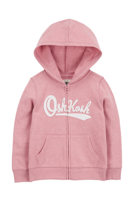 Campera de algodón, con capucha y logo. Talles 2-5T Sin color