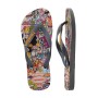 Sandalias Havaianas Top Warner Classics Hombre Acero Gris