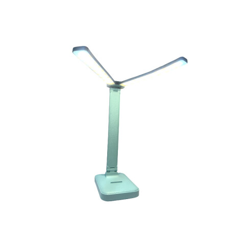 Lámpara LED verde luz regulable cálida y fría carga USB Lámpara Led Verde Luz Regulable Cálida Y Fría Carga Usb