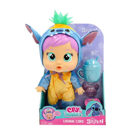Muñeco Bebé Llorón de Stitch con Accesorios U