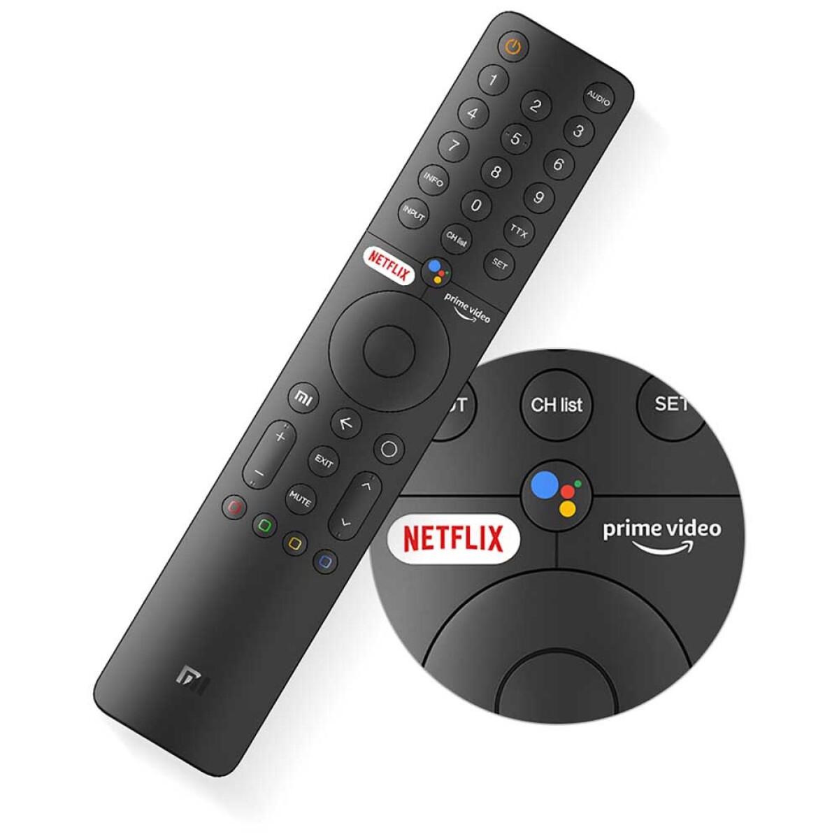 Smart tv xiaomi mi tv p1 55' 4k ultra hd | android tv | chromecast Negro