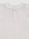 Blusa Con Volantes Blanco