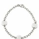 Pulsera con tres medallas Pulsera con tres medallas