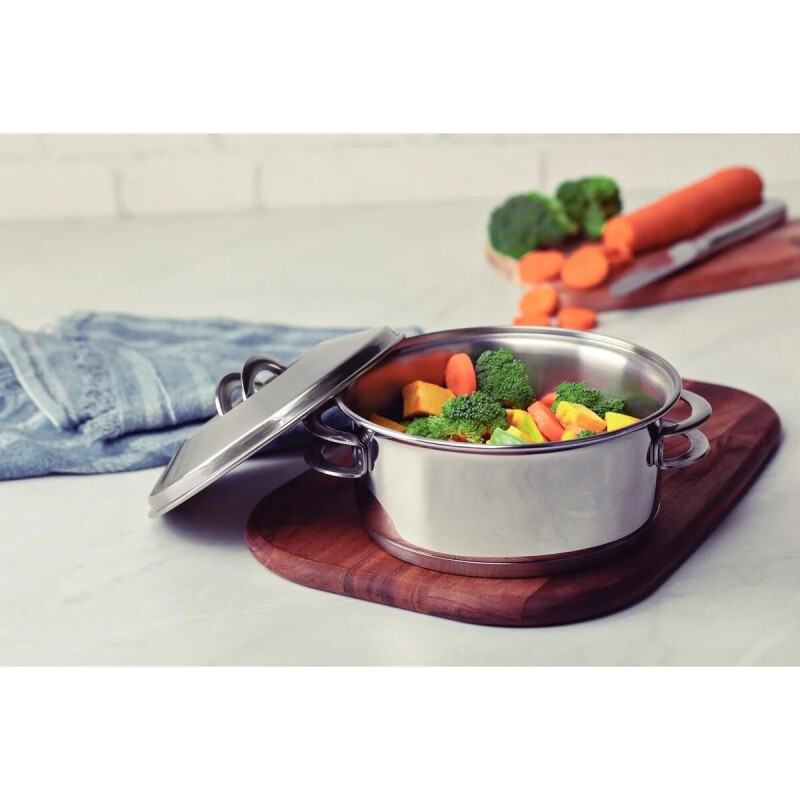 OLLA DE ACERO INOXIDABLE 2.9lts - TRAMONTINA - 62503/200 OLLA DE ACERO INOXIDABLE 2.9lts - TRAMONTINA - 62503/200