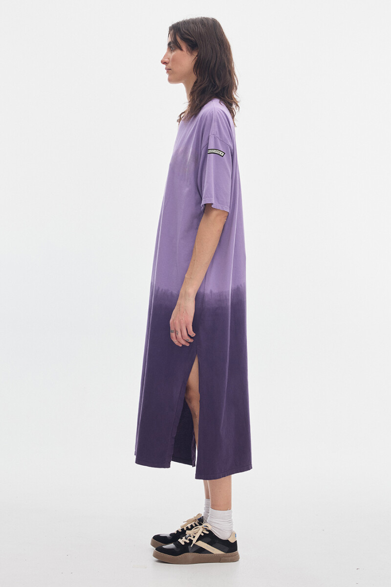 Vestido Pad Gradient Lila