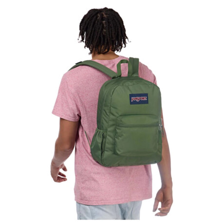 MOCHILA JANSPORT CROSS TOWN CARGO GREEN 0