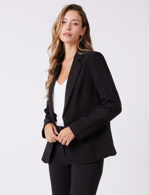 Blazer Sastrero Slim NEGRO