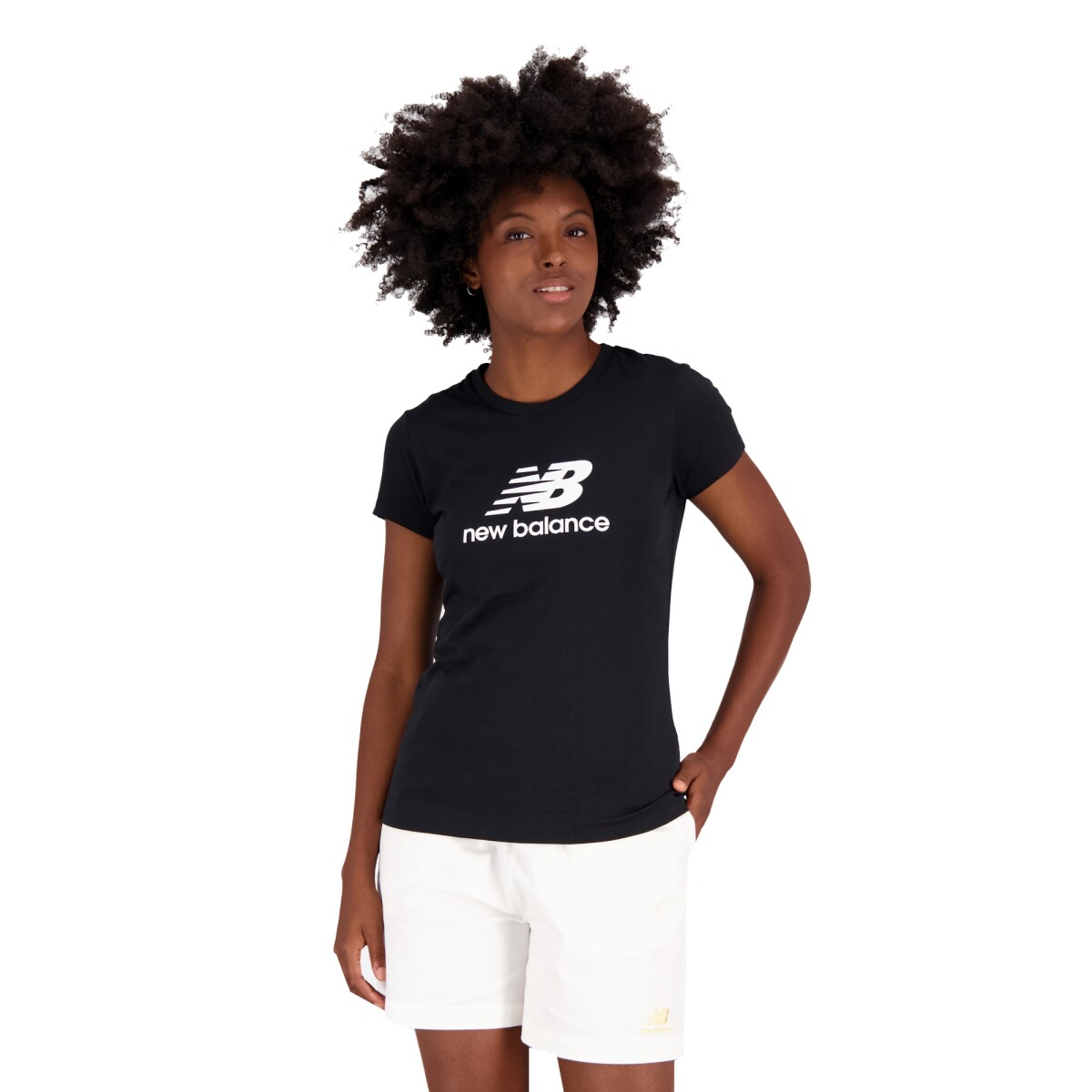 Remera New Balance de Dama - WT31546BK - BLACK 