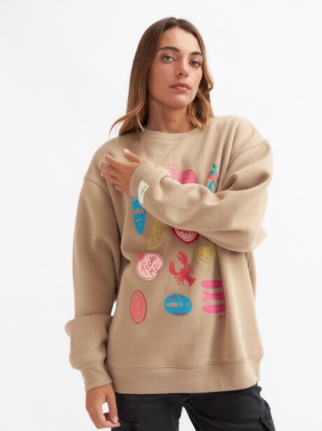 BUZO ESTRELLA BEIGE