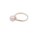 Anillo oro 18k con perla de cultivo 8 mm. Anillo oro 18k con perla de cultivo 8 mm.