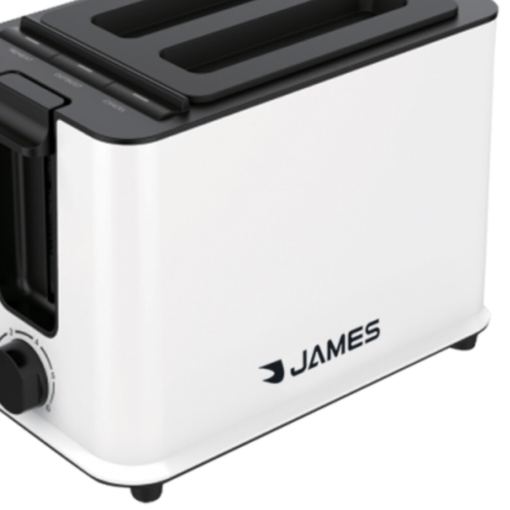 Tostadora Blanca - Modelo TJ2P - 6 Niveles 2 Panes 950W - James Tostadora Blanca - Modelo TJ2P - 6 Niveles 2 Panes 950W - James