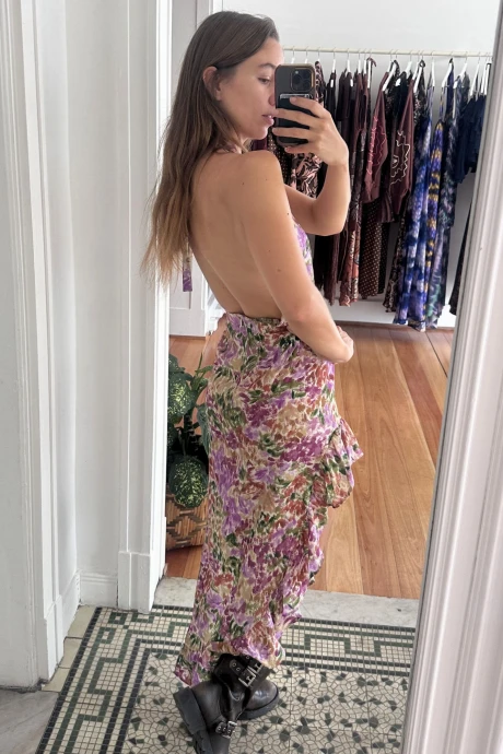 Vestido Diagonal