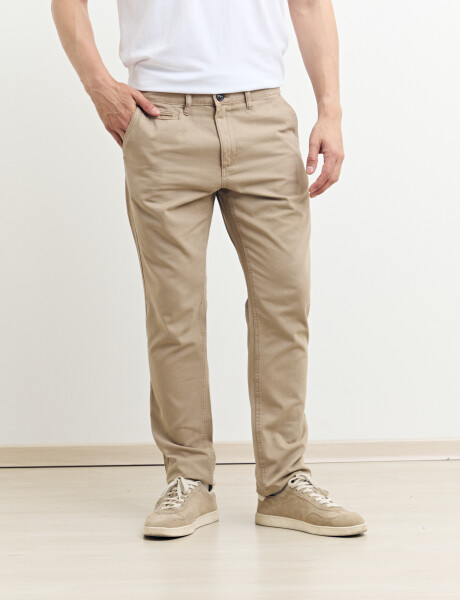 080380 PANTALON HARRINGTON LABEL Camel