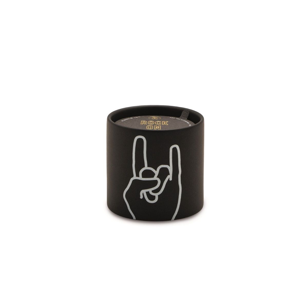 IMPRESSIONS - Vela Aromática Cerámica Paddywax 5.75 Oz Rock On - Leather&oakmoss 