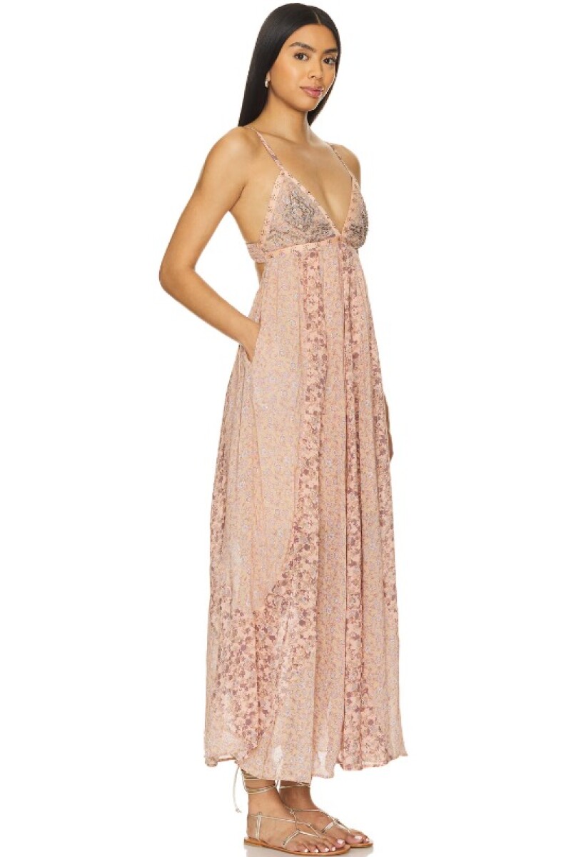 VESTIDO FOREVER TIME Rosado