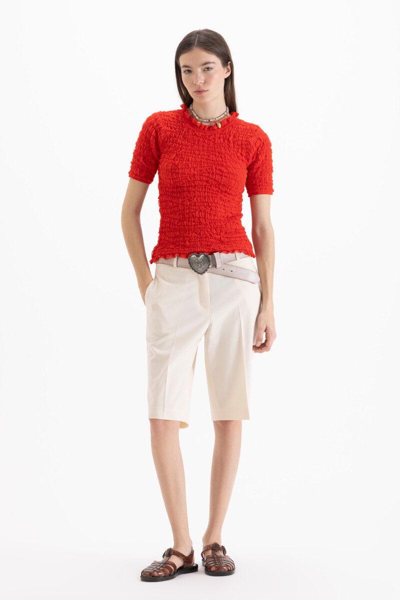 TOP CHARLOTTE Bordo