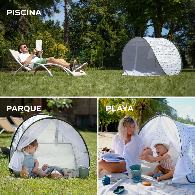 Carpa Tienda Anti-UV UPF 50+ para Bebés Provence Baby Moov Carpa Tienda Anti-UV UPF 50+ para Bebés Provence Baby Moov