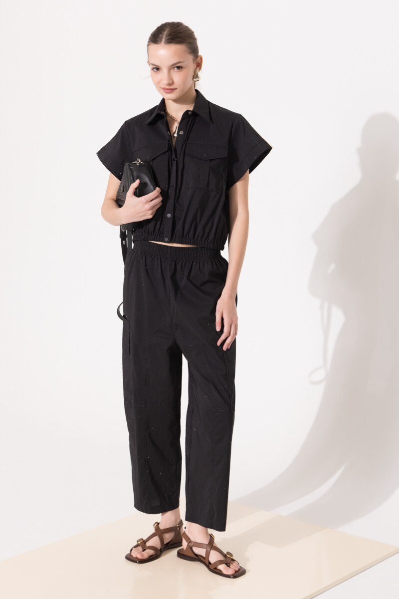 PANTALON SHINE Negro