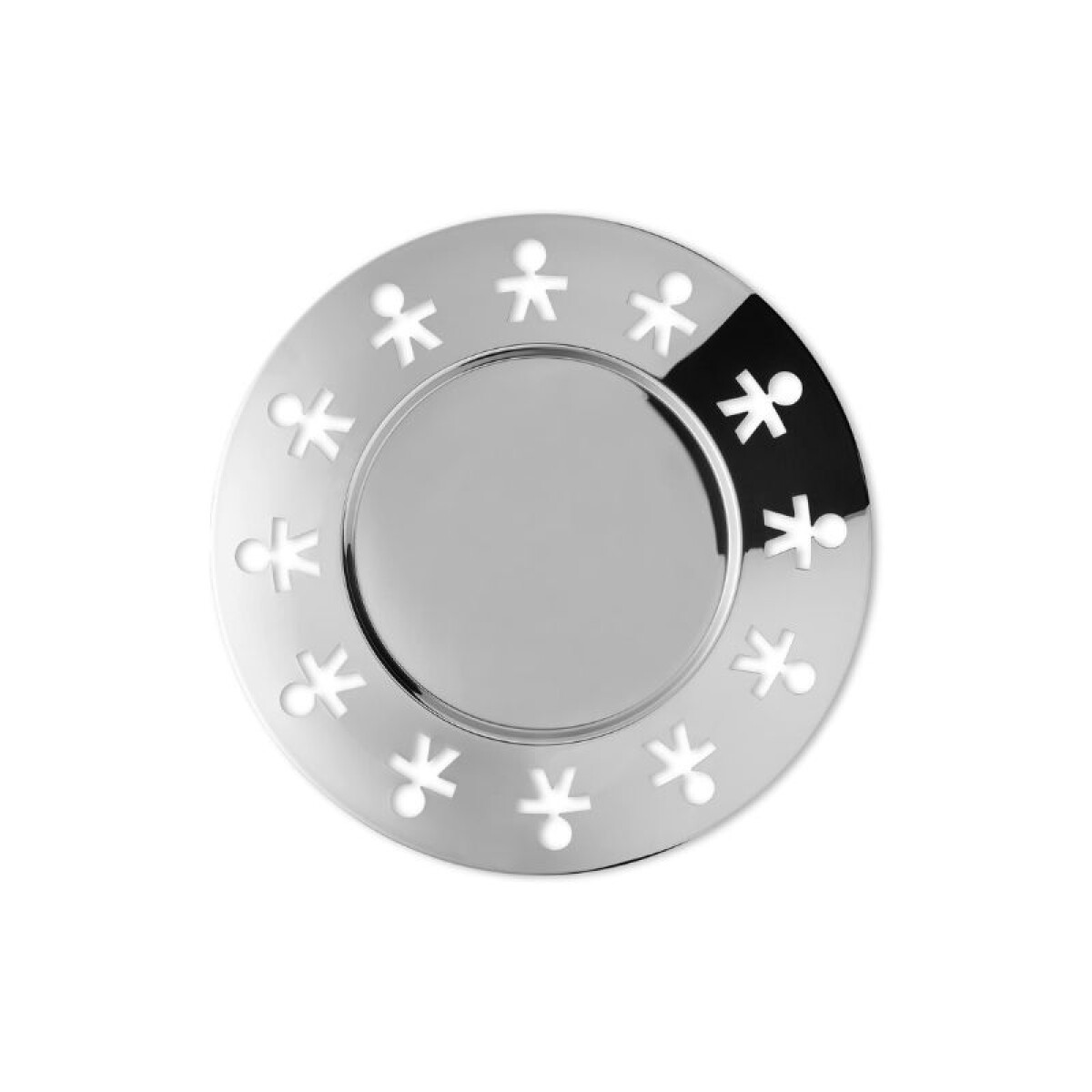 ALESSI GIROTONDO PLATO SITIO 31,5CM INOX 