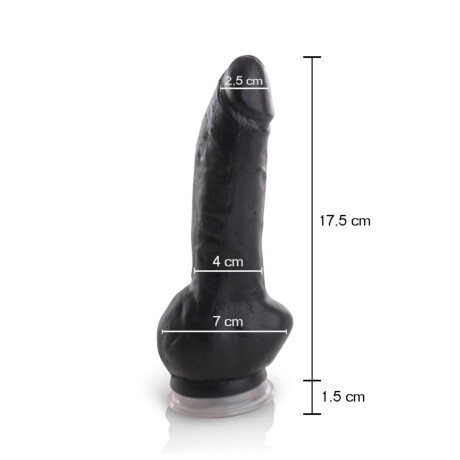 Consolador Clit Stimulator Con Ventosa Negro